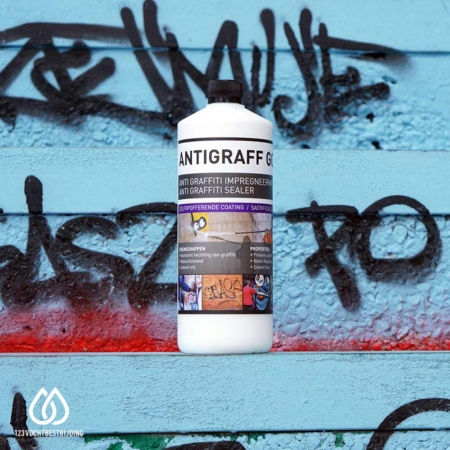 AntiGraff Go Pro, anti graffiti coating, nano coating, 123vochtbestrijding